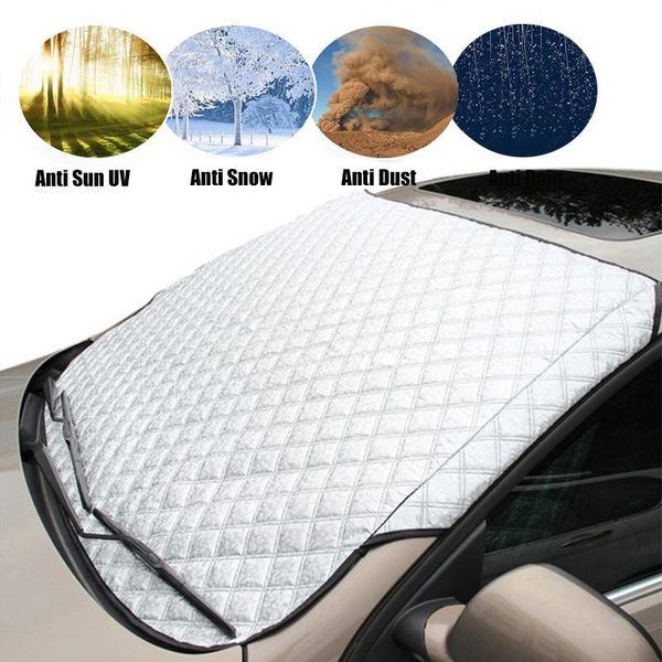 

car sunshade windshield dust cover automobiles rain ice snow protector anti heat front window suv parasol coche