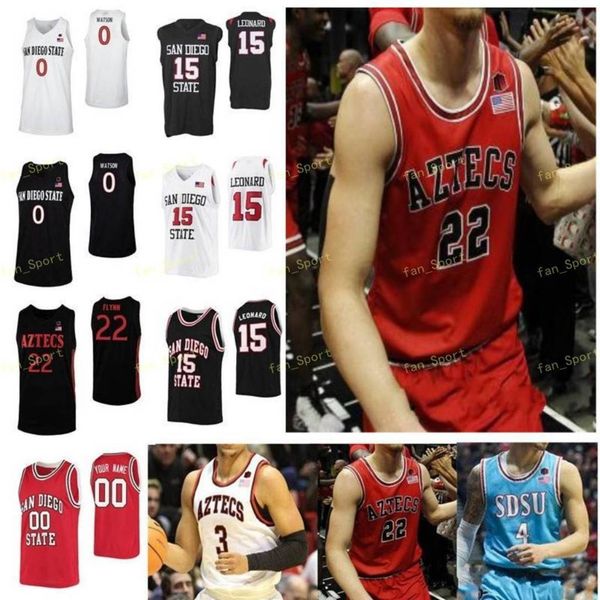 

ncaa college sdsu san diego state aztecs basketball jersey 12 nolan narain 13 caleb giordano 2 adam seiko 20 schakel 21 jared barnett custom, Black
