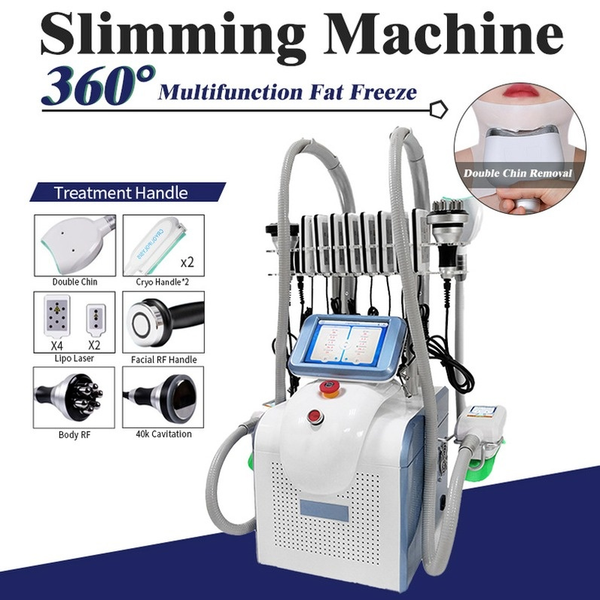 

portable 360 degree cryo slimming fat e machine cryotherapy 2 handles ing sculpting lipo laser body