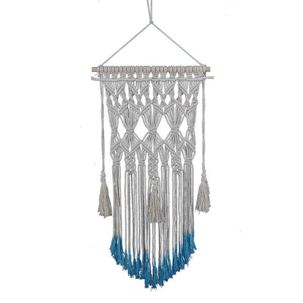

tapestries tassel macrame woven wall hanging tapestry boho chic bohemian apartment dorm room home decoration