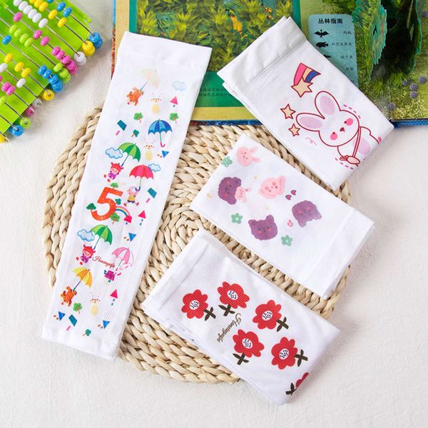 

21 children's ice sleeve seamless printing outdoor sports armguard