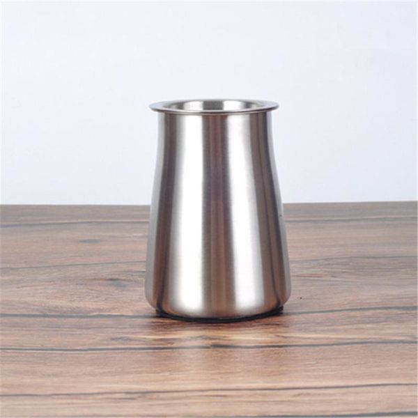 

coffee filters stainless steel powder filter sieve cocoa flour dustproof cup grinder reusable