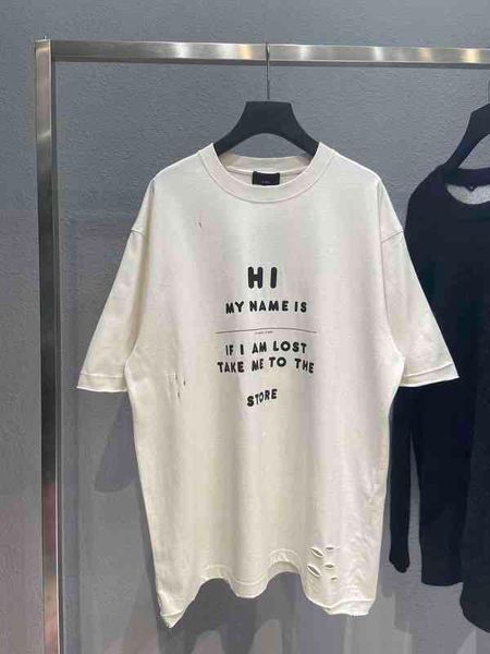 

2021 luxury tees designer signature printed women men short sleeve t shirts tees casual streetwear oversized men t shirts g1217, White;black
