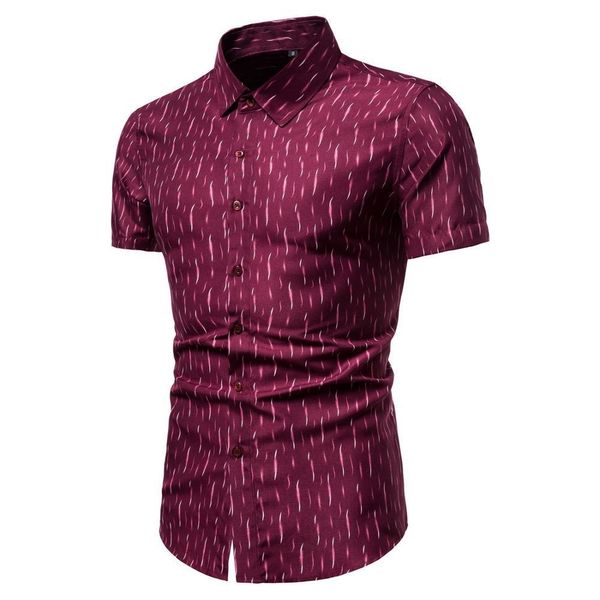 

men's casual shirts men l cotton short- sleeved shirt 2q6i, White;black