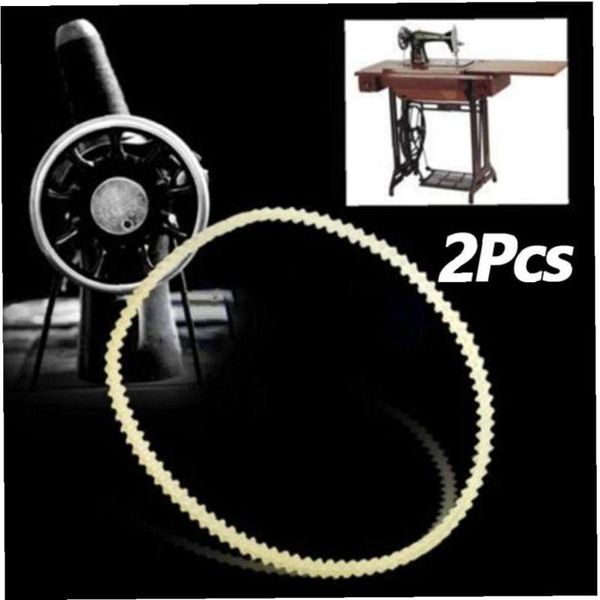 

sewing notions & tools 2pcs home machine motor serrated belt nylon belts for most diy accessories, Black