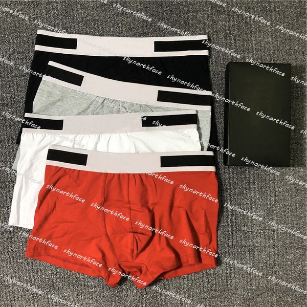 Moda Luxos Designers Cuecas Masculinas Boxers Menino Calções Casuais Roupa Interior Feminina Respirável Cuecas Boxer Cuecas Cuecas