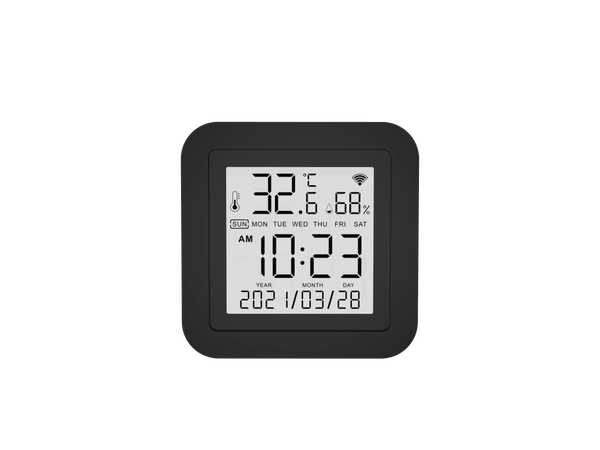 

smart home control tuya app wifi ir remote alexa and google with temperature humidity display