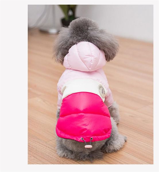 

dog apparel pet cold weather coat, small medium hoody waterproof (s66)