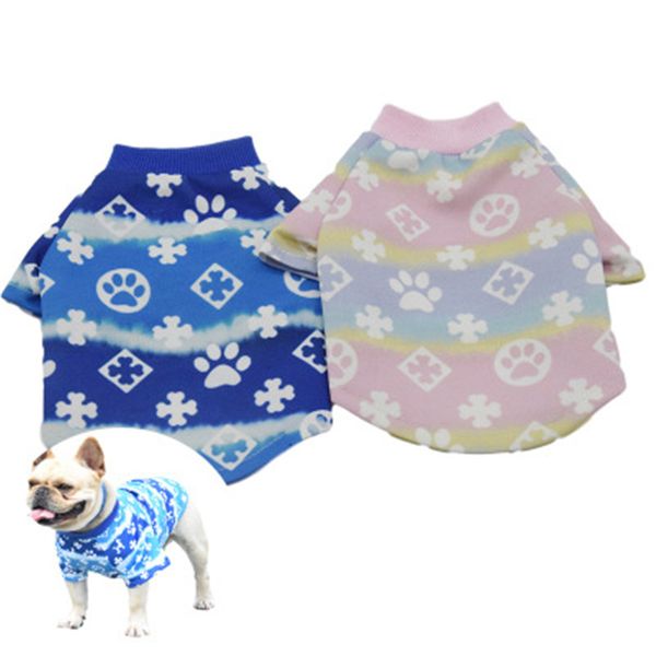 

fashion dog apparel classic design pet clothing autumn summer teddy printed cloth