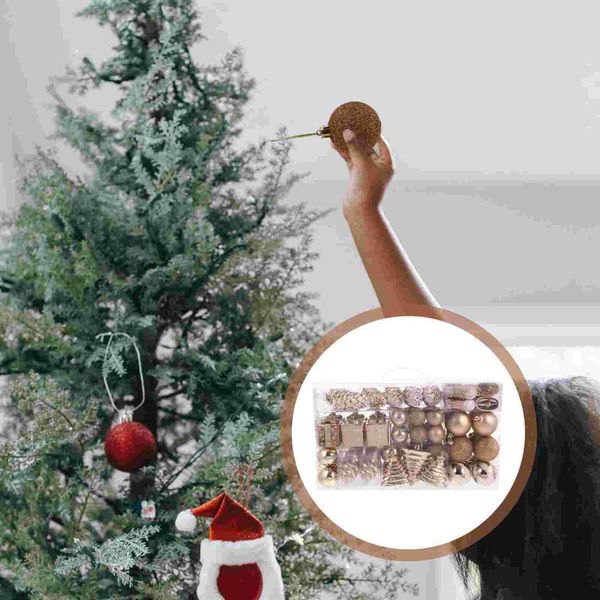 

party decoration 70 pcs exquisite christmas ornaments balls decorating tree