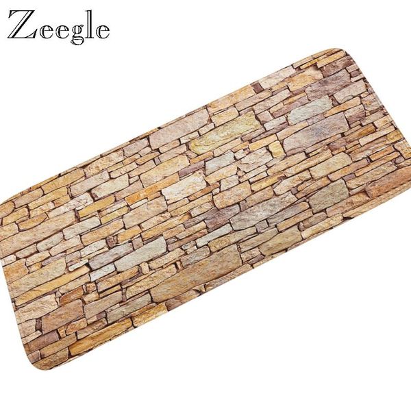 

carpets zeegle 3d printed stone doormat anti-slip floor mat room carpet kitchen home decor door indoor