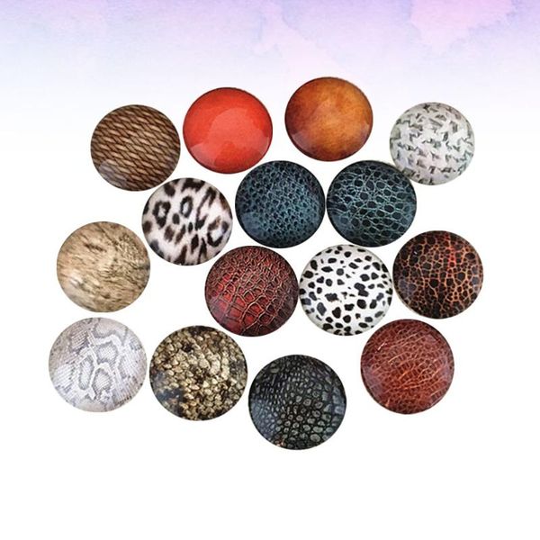 

fridge magnets 140pcs diy glass refrigerator paste beautiful sticker creative patch decoration (10mm)