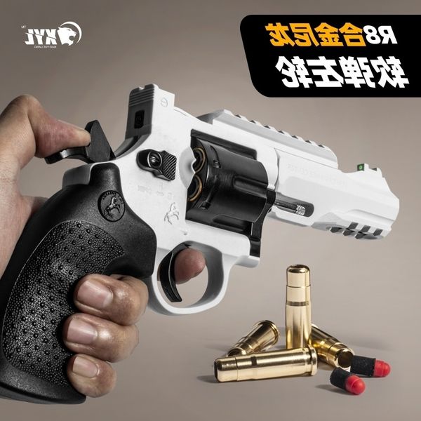 

69small moon revolver r8 tactical version upgraded zp5 toy pistol can launch eva soft bullet russian turntable