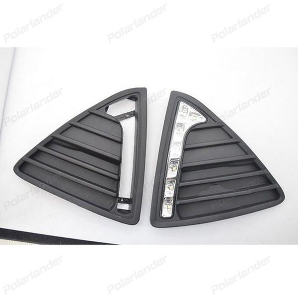 

panel lights 12v led car drl daytime running fog lamp with turn off and dimming relay for ford focus 2012-2014