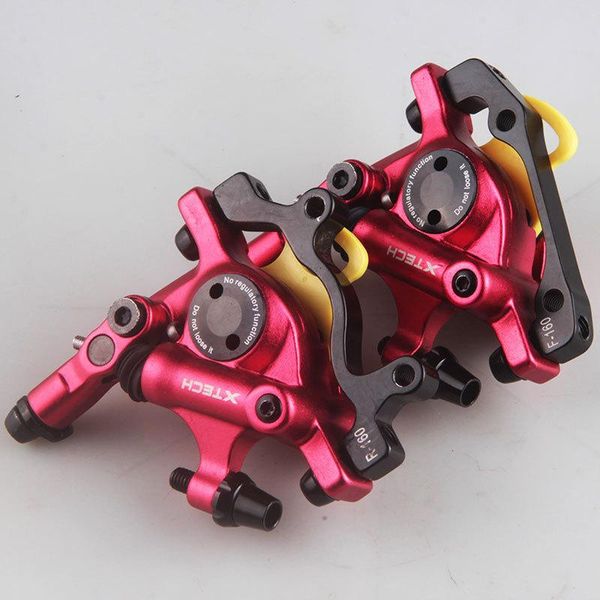 

bike brakes mtb road line pulling hydraulic disc brake calipers front & rear