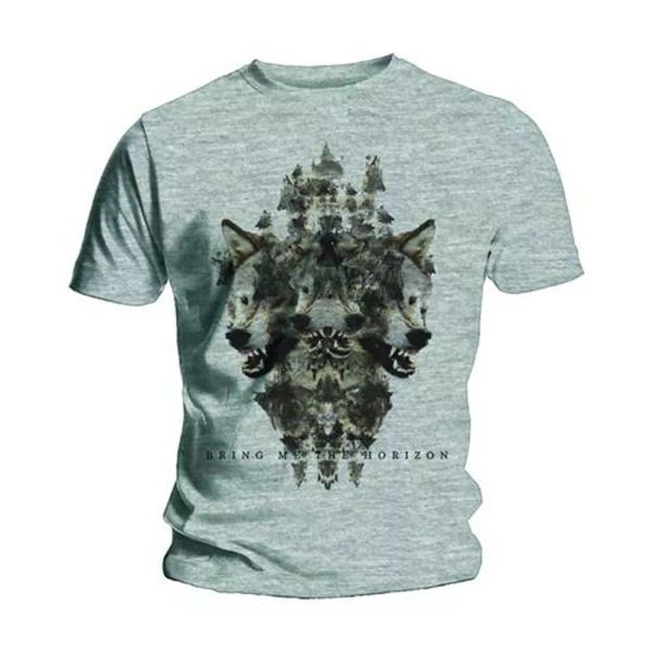 

bring me the horizon wolven official t-shirt men unisex, White;black