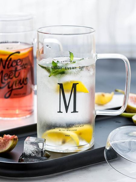 

wine glasses cute transparent water bottle glass infuser frosted foldable tea drink custom kids bouteille home decoration oo50gl