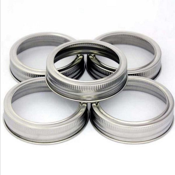

storage bottles & jars 10/20/30pcs regular splits type leakproof mouth canning lids with sealing rings for mason k888