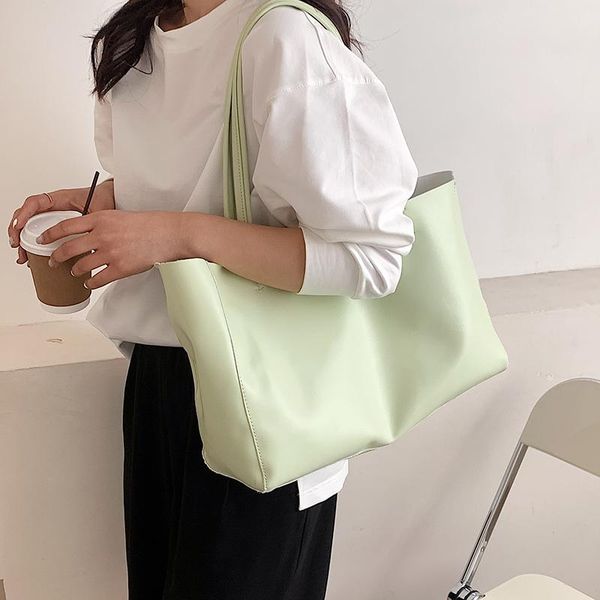 

evening bags original brand simple large-capacity female bag 2021 fashion all-match handbag tote underarm shoulder