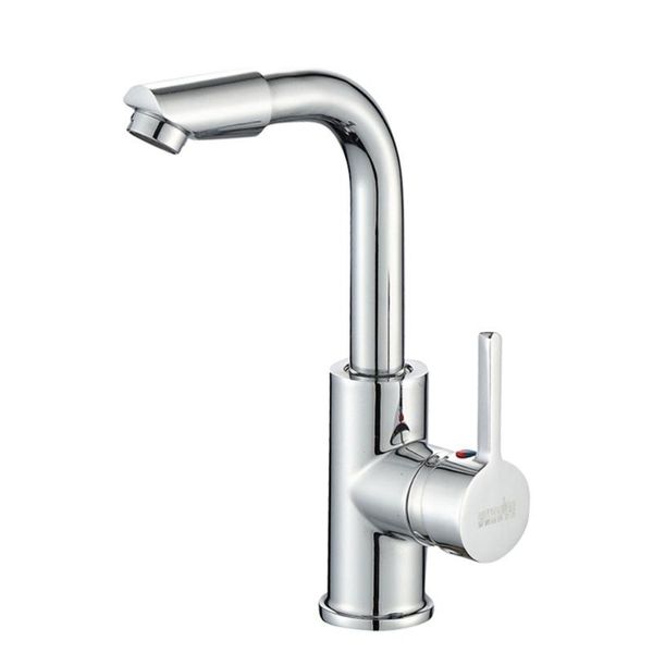 

degree rotation basin single hole bathroom cabinet wash and cold mixing tap kitchen faucets
