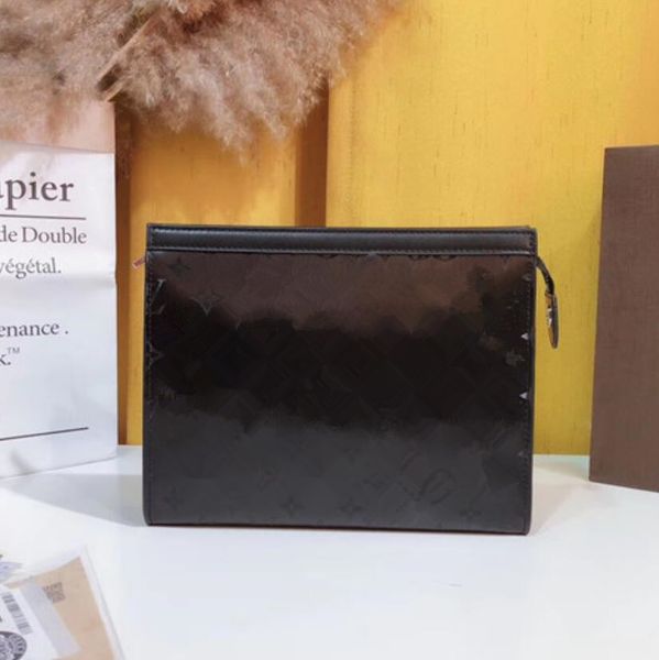 

good quality letter women's wallets luxury designer leather men's zipper storage wallet clutch bags casual fashion brand multi-car, Red;black