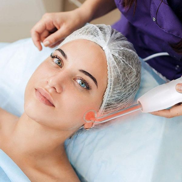 

beauty star high frequency facial machine 7 wands tube spot acne remover skin tightening facial skin care massage beauty spa per