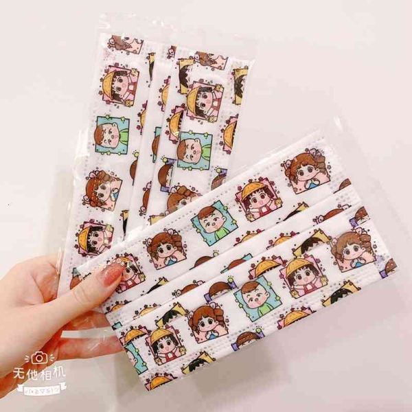 

disposable three layer children cartoon mask printing