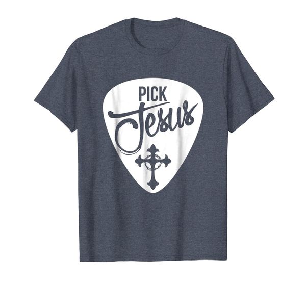 

Pick Jesus Guitar Pick T Shirt Musician Guitar Player Gifts, Mainly pictures