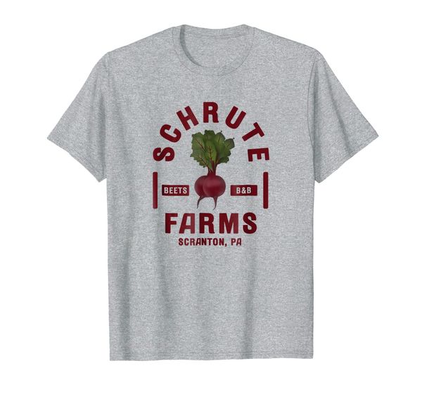 

the office schrute farms premium short sleeve t-shirt, White;black