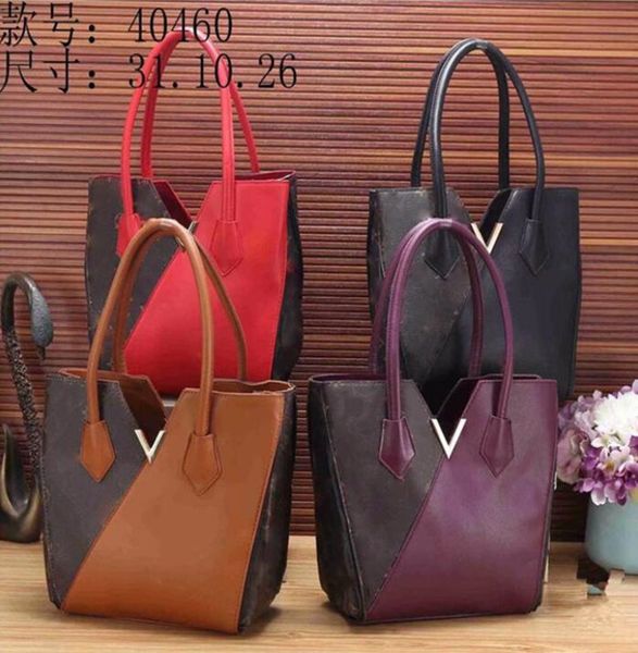 

high qulity classic womens handbags flower ladies composite tote pu leather clutch shoulder bags handbags purses