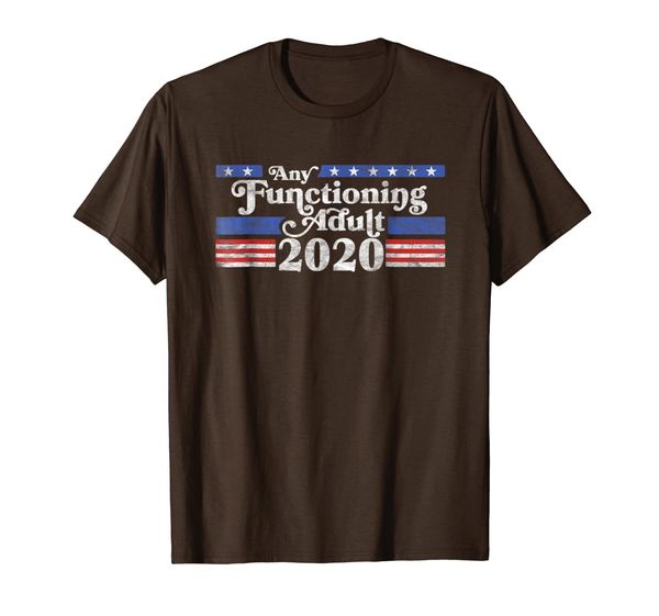 

any functioning 2020 election logo anti-trump shirt, White;black