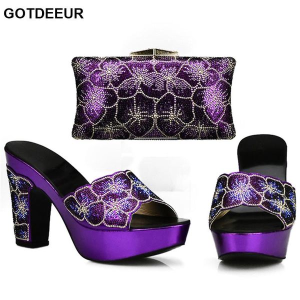 

dress shoes latest purple african matching and bags italian in women for with, Black