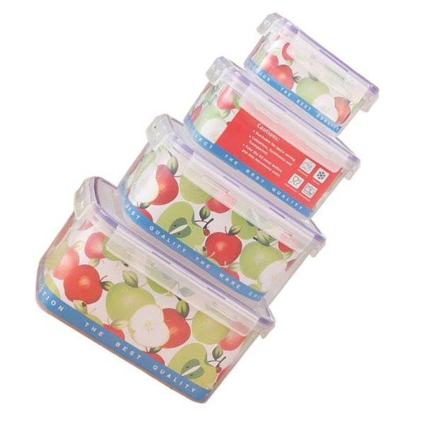 

dinnerware sets 4pcs/ set storage box refrigerator container crisper case