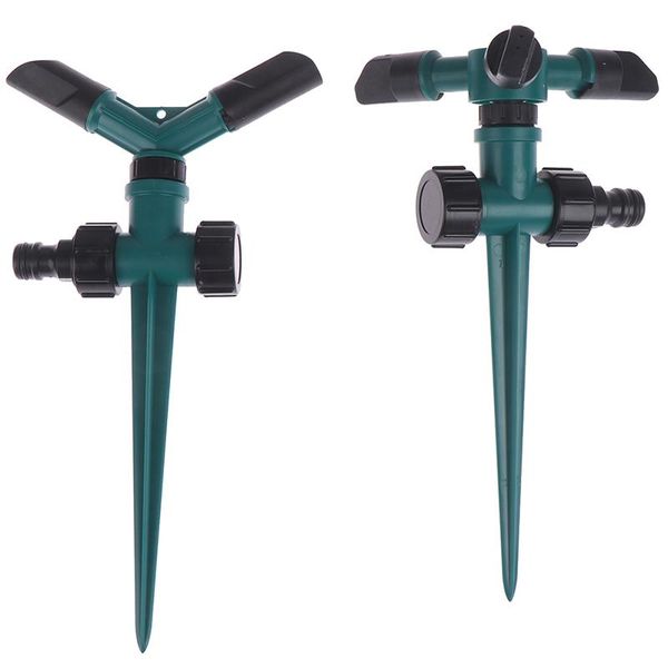 

watering equipments abs lawn sprinkler automatic 360 rotating garden water sprinklers irrigation