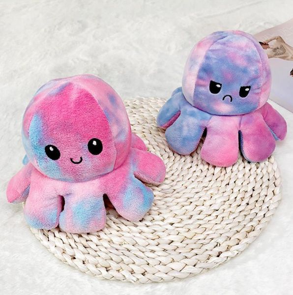 

reversible ocs doll double-sided ocs plush toy double-sided reversible doll, Silver