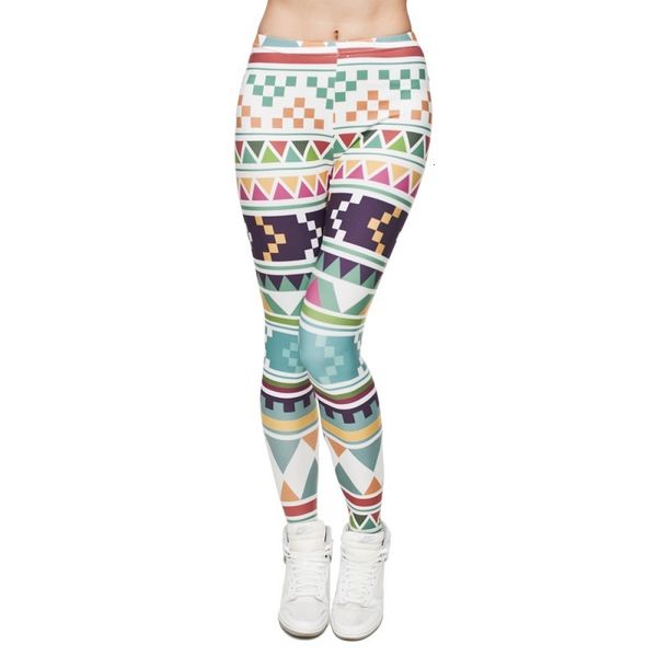 

women's pants & capris 3d pants for women digital full print cute girl stretchy capris casual elastic tight slim fit bright c 8i4d, Black;white