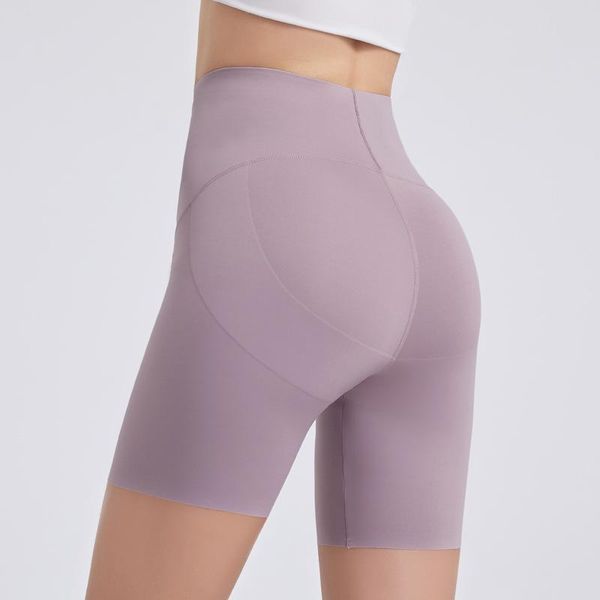 

hip-lifting yoga shorts women high waist tummy fitness tight gym leggings summer running workout five-point pants ladies outfit