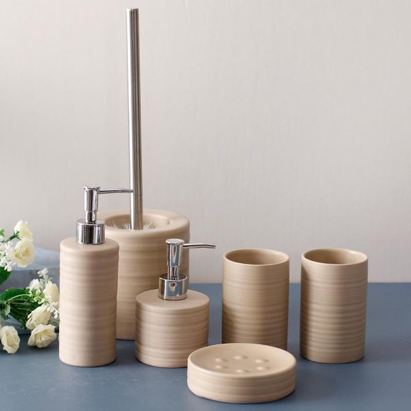 

bath accessory set scandinavian minimalist bathroom accessories nordic style ceramic toilet brush toothbrush holder cups soap dispenser dish