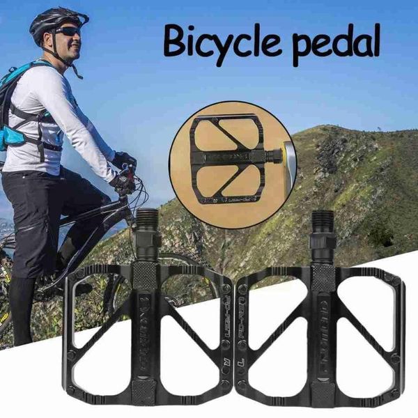 

bike pedals aluminum alloy ultralight 3 bearings pedal bicycle anti-slip bearing accessories footboard release quick f1b1