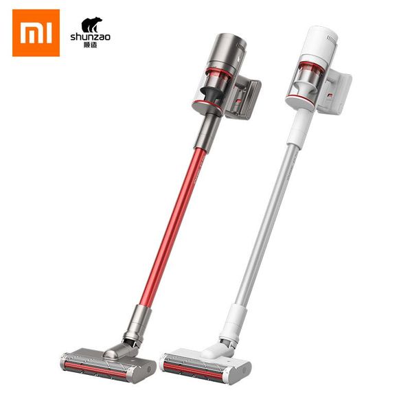 

vacuum cleaners 2021 technology cleaner shunzao z11 pro oled display self-clean hair cutting 26000pa replaceable battery design