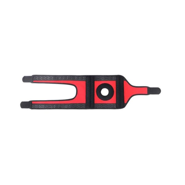 

elbow & knee pads 1pcs men pad tendon strap patella guard adjustable sports support brace protection gear, Black;gray