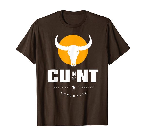 

cu in the nt cunt australia souvenir funny t-shirt, White;black