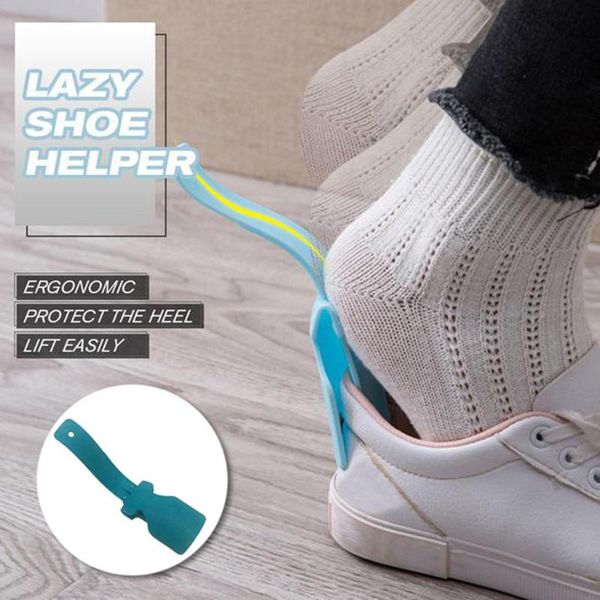 

clothing & wardrobe storage 1pc/2pcs/4pcs lazy shoe helper portable sock slider handled horn lifting easy shoes home tool