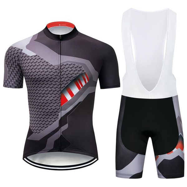 

racing sets dkgemn mens unique cycling jersey short sleeve bib shorts set bike mtb ride shirt brace padded pants kits clothing, Black;blue