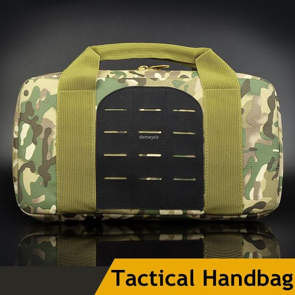

stuff sacks tactical pistol handbags durable military paintball sports accessories molle bag outdoor hunting shooting gun carry bags