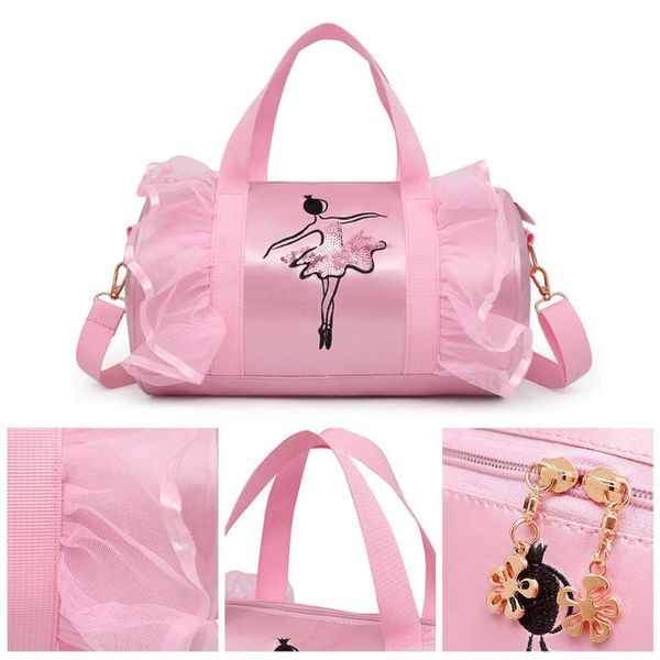 

diaper bags children's dance bag shoulder girls latin ballet cross-body