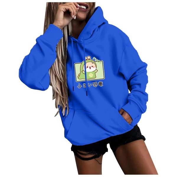 

men's hoodies & sweatshirts 2021 women's fashion casual fun print hooded sweatshirt loose sports pullover, Black