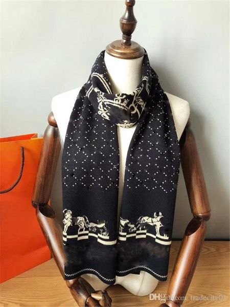 

scarf for men spring letter pattern brands design scarfs cashmere long man scarves size 180x30cm no box fast ship, Blue;gray