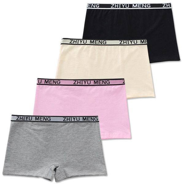 

4pcs/lot girls boxer briefs panties underwear underpants girl for kids children 8-14y, Camo
