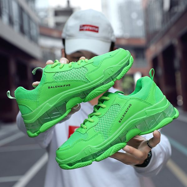 

new arrivals fashion green platform shoes casual men superstar style breathable shoes sneakers men fashion sneakers unise 2021